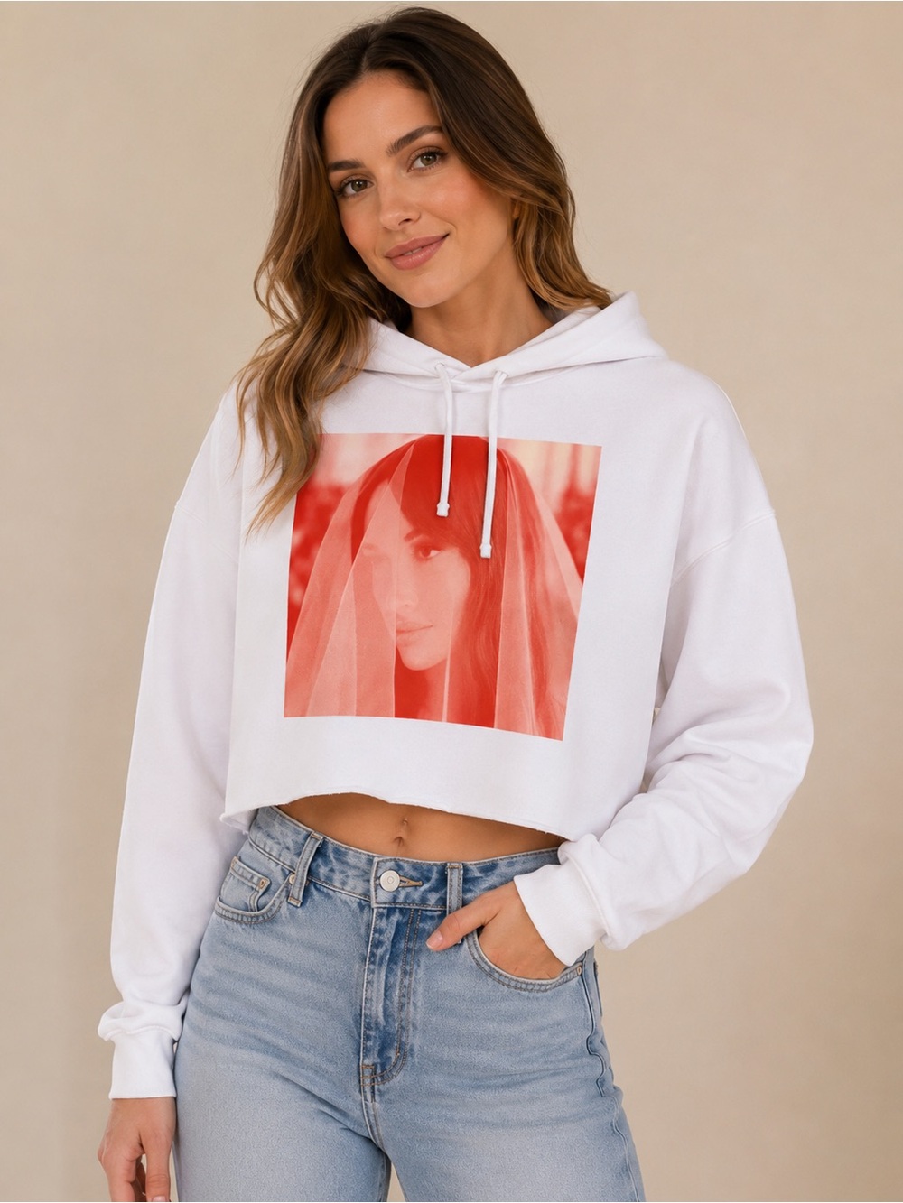 Kacey Musgraves Star-Crossed Collection Cropped Hoodie | Medium NWOT Rare Merch